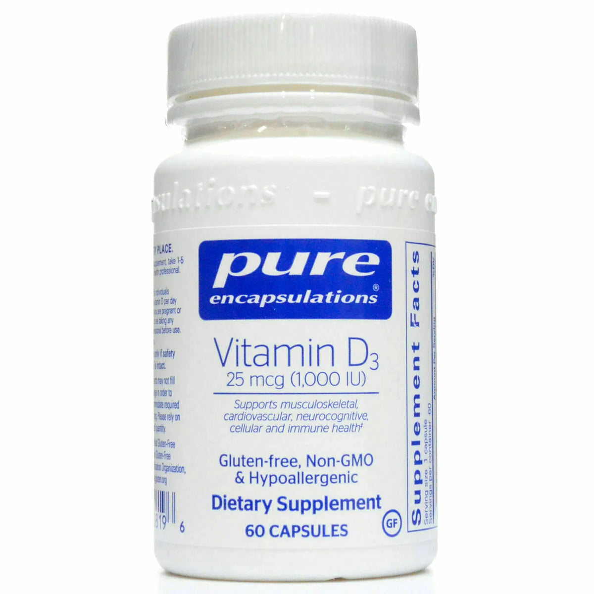 Vitamin D3 1000 IU K43560