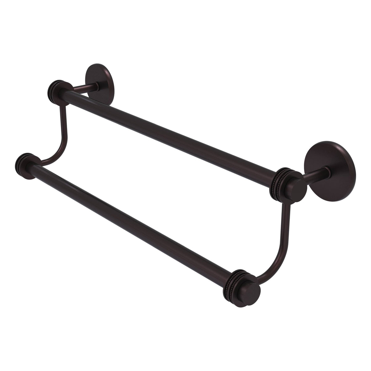 Antique Bronze Double Towel Bar V8252