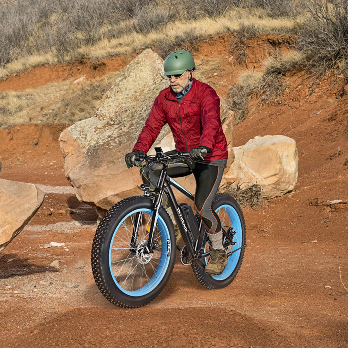 Electric Bike 26 4 Fat Tire 500W 48V 13Ah 7-Speed B214078