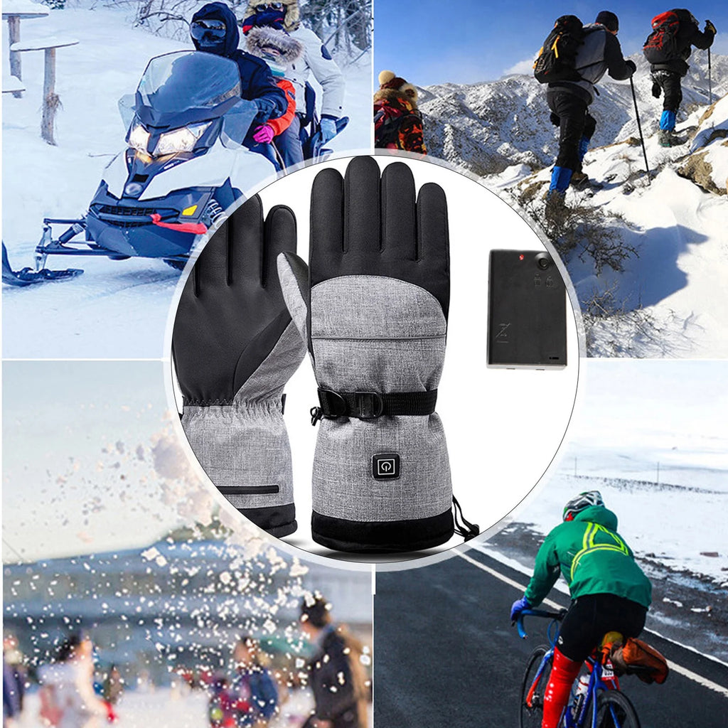 Heated Waterproof Touch Screen Ski Gloves M670886