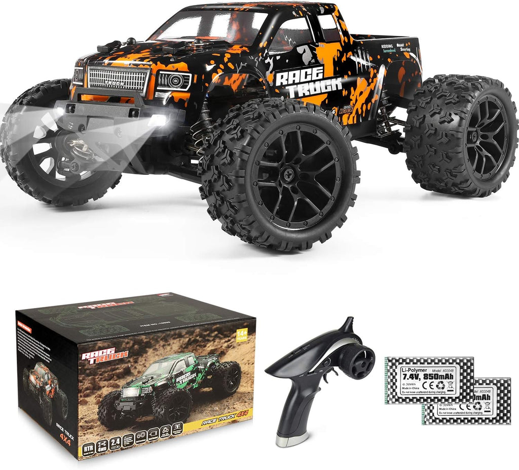 1:18 Scale 4X4 Off Road Remote Control Truck with 2 Batteries R25733