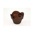 Brown Tulip Baking Cup, 1500, Bottom Diameter 2 inch, Height 2 to 2.88 inch T13903