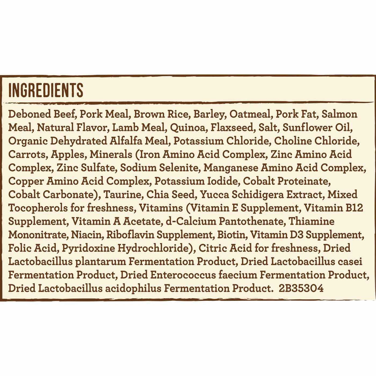 Real Ancient Grains Dry Dog Food C14290