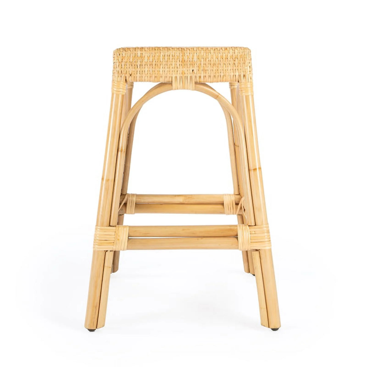 Natural Rattan Counter Stool I9377