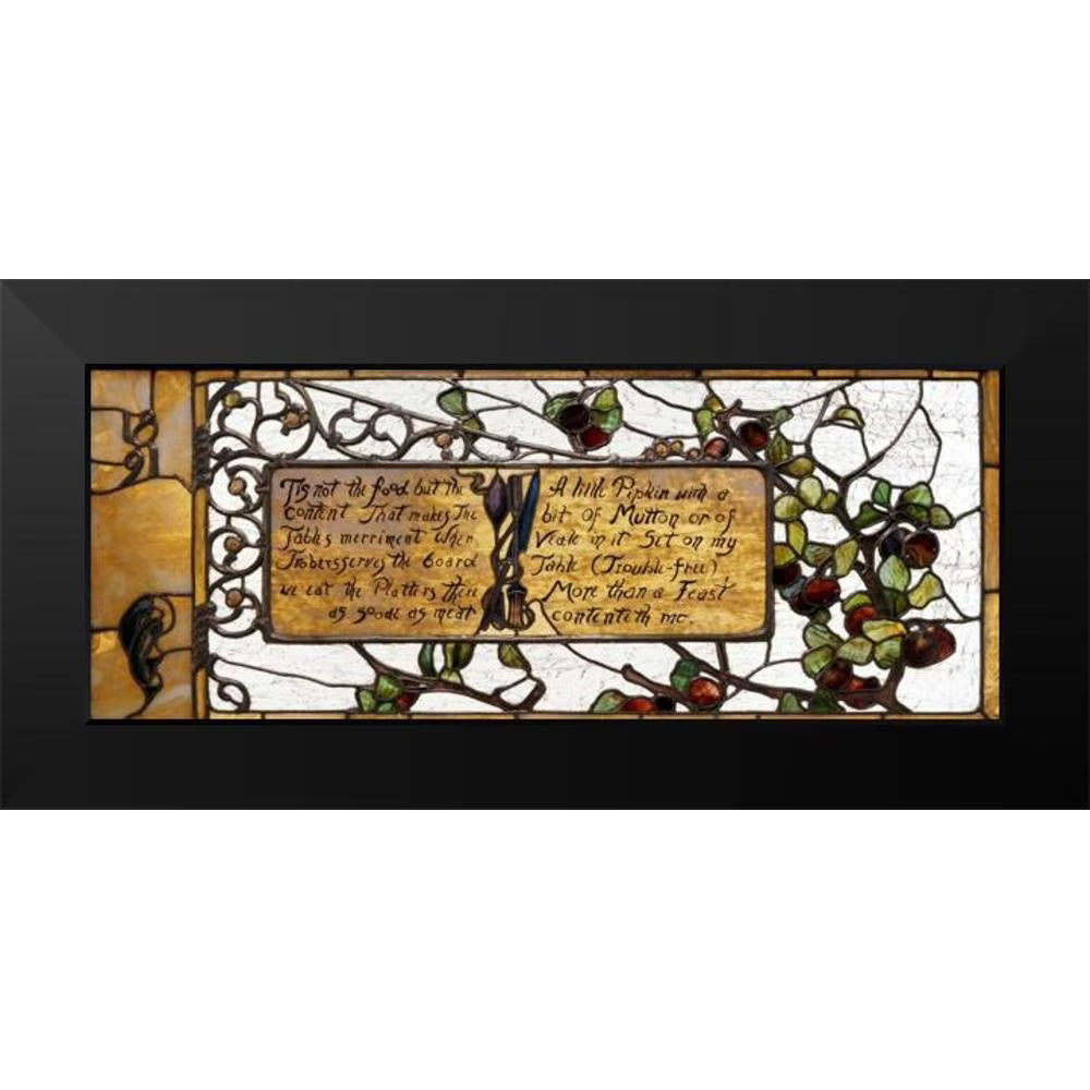 Black Modern Framed Museum Art Print R565