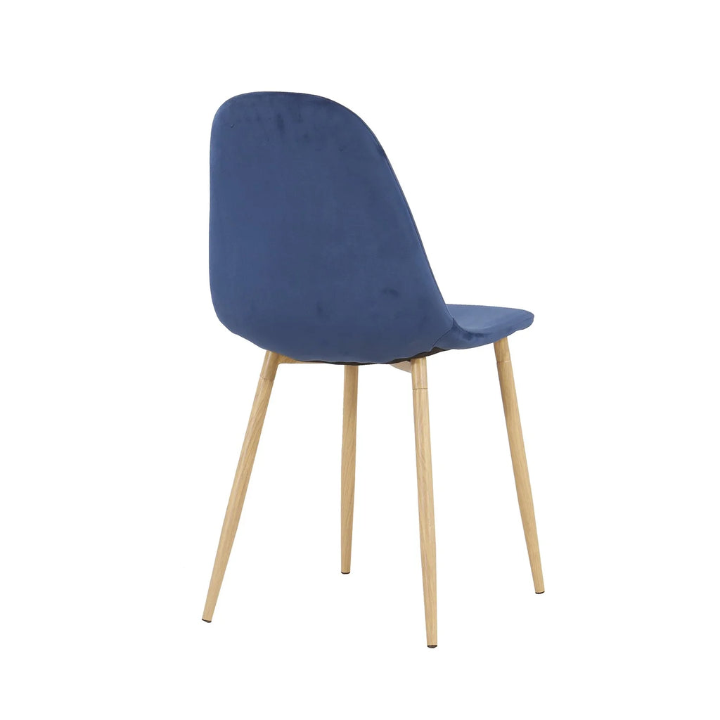 Velvet Upholstered Dining Chairs Set of 4 Y541