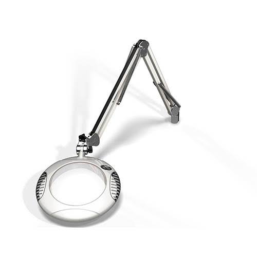 Green-Lite LED Magnifier, 30x22 Arm, White W82271
