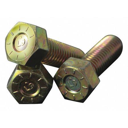 5/8 inch-11 Grade 9 Hex Head Cap Screw, Alloy Steel, Pk 25 F79361
