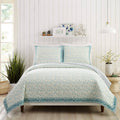 King Blue Quilt E215