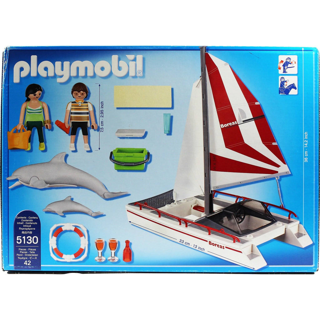 Catamaran with Dolphins G152
