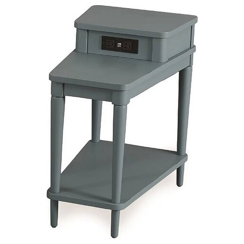 Farmhouse Wood Charging Wedge Table C46162