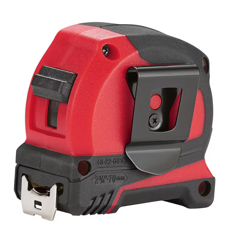 Compact Tape Measure with Folding Utility Knife W843