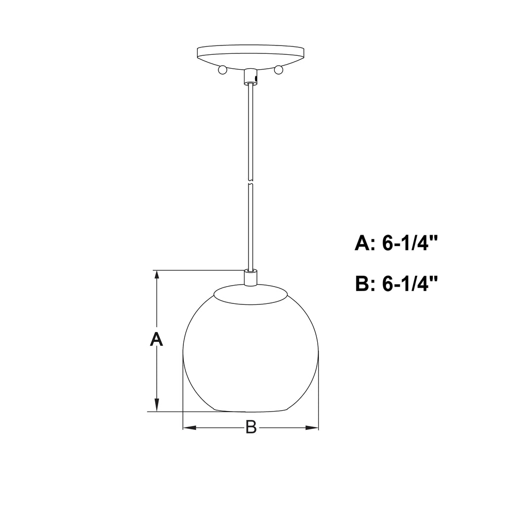 Matte Black Art Glass Mini Pendant Ceiling Light C14701
