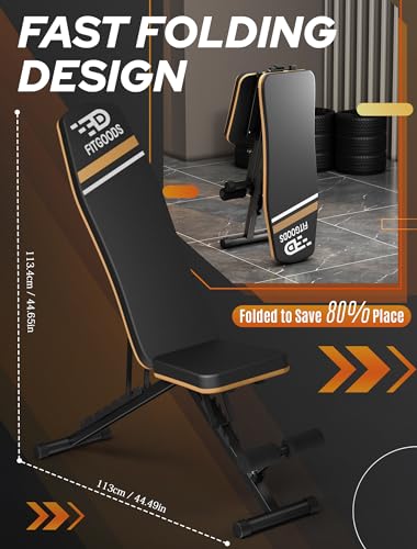 660 LBS Capacity Incline Decline Weight Bench U457