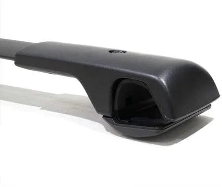 Roof Rack Cross Bars Pair Set Aluminum Black F596734