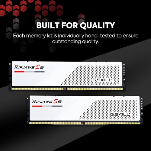 DDR5 RAM 32GB (2x16GB) 6000MT/s CL36-44-44-96 1.35V Desktop Computer Memory UDIMM Matte Black A609640