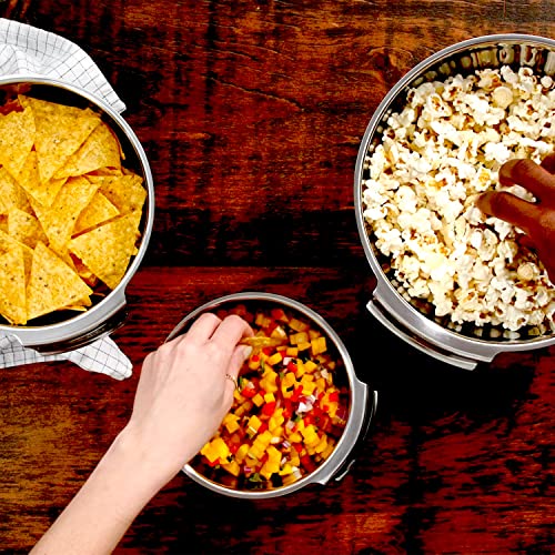 Stainless Steel Mixing Bowls Set 1.5, 3, 5 Quart R95923