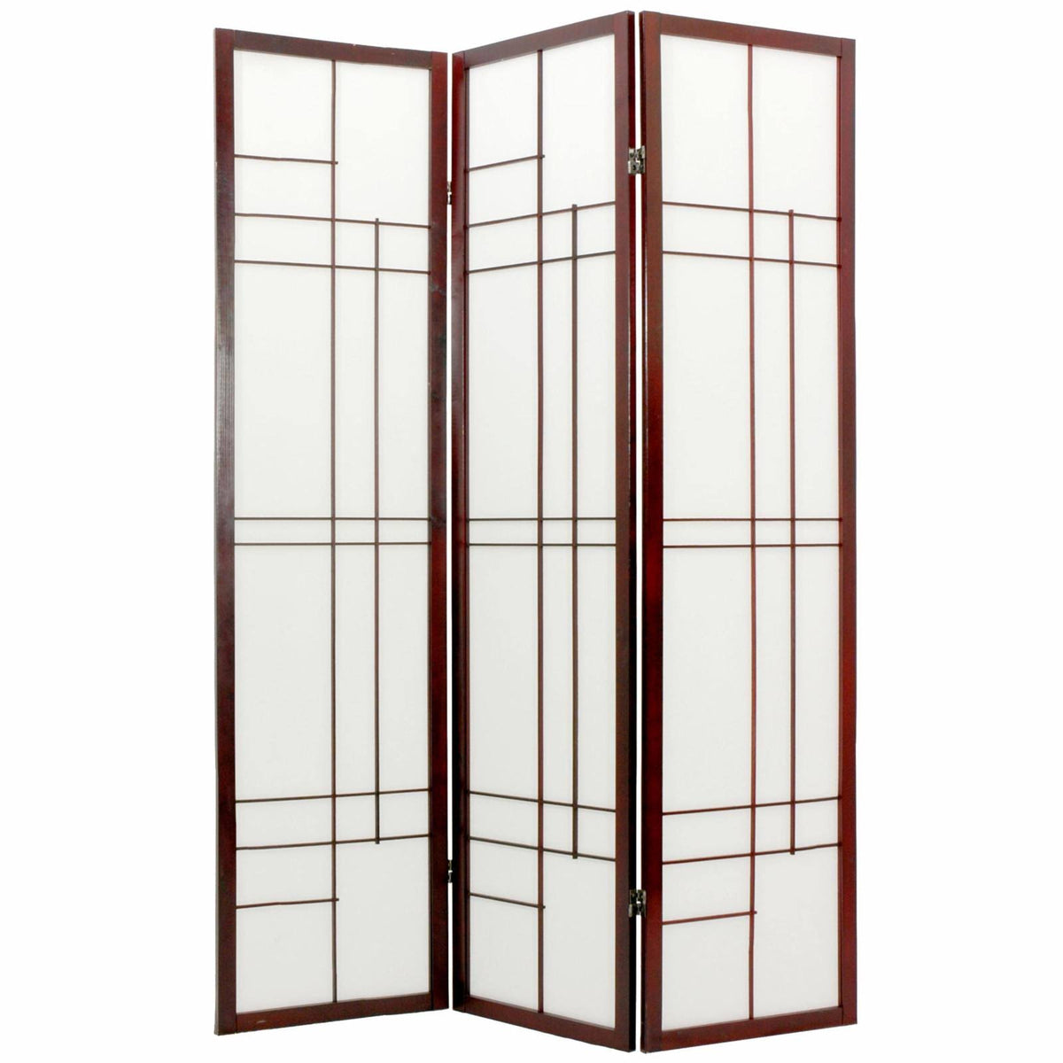 Black 3 Panel Shoji Screen E175972