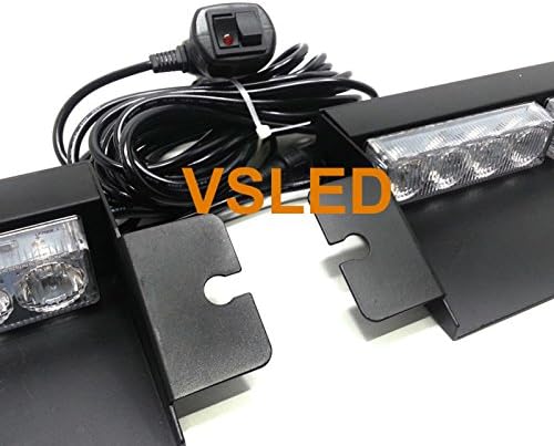 32 Watt Blue LED Emergency Strobe Light Bar N37290