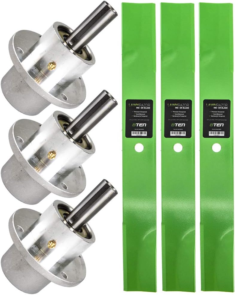 61 inch Spindle High Lift Blade Kit for Turf Tiger Stander Mower H611789
