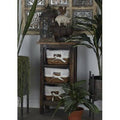 Antiqued Rattan 3 Drawer Accent Chest L45084