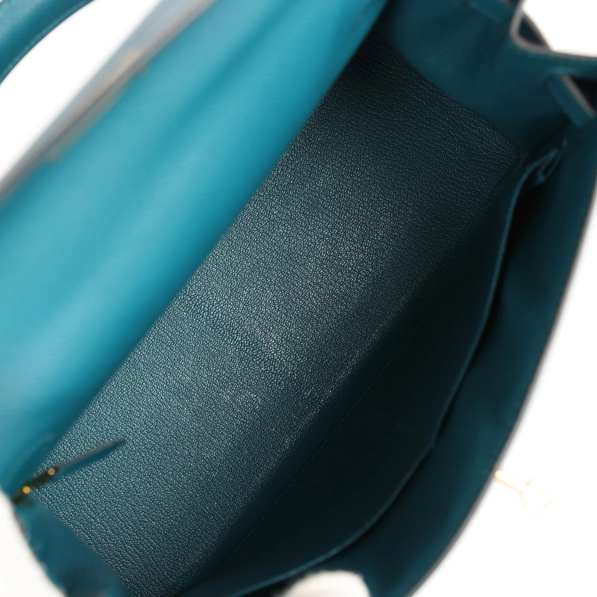 Vert Bosphore Epsom Leather Handbag T5323