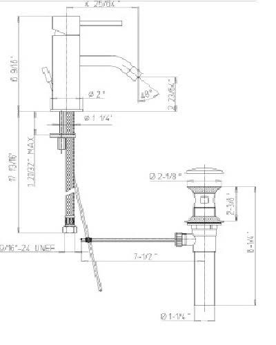 Single Handle Lavatory Faucet Chrome V475351