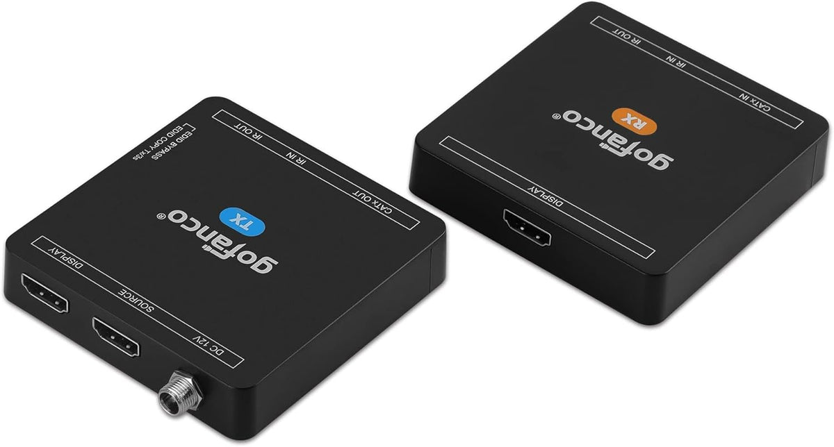 4K 30Hz HDMI CAT6 Extender with Loopout, PoC, Dual IR, EDID, Auto Downscale F107678