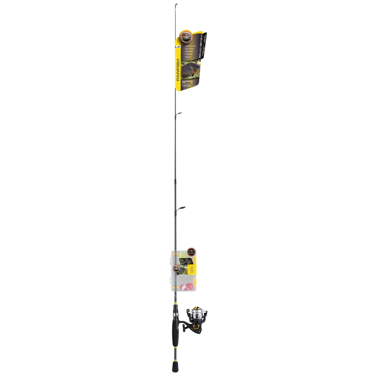 5' Panfish Spinning Fishing Rod & Reel Combo with Tackle Kit A7164