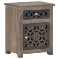 Solid Mango Wood Bedside Cabinet S63836