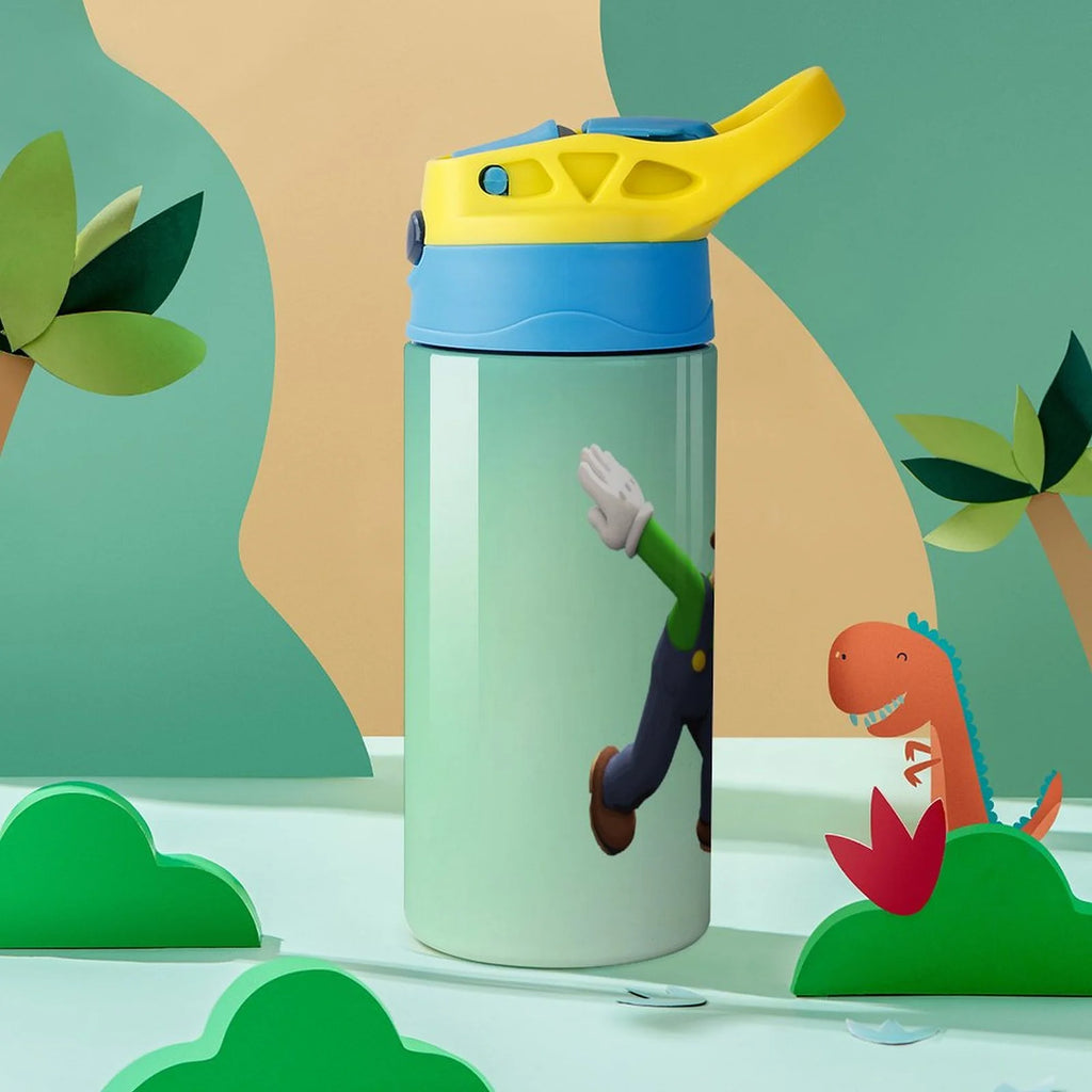 Insulated Stainless Steel Water Bottle with Straw X111411