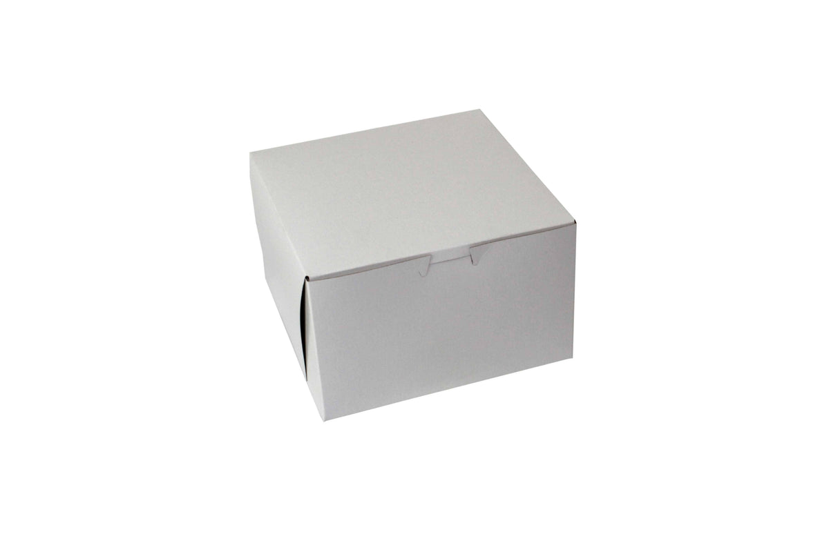 White Bakery Box, 8 x 8 x 5 inch U227568