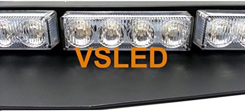 32 Watt Blue LED Emergency Strobe Light Bar N37290