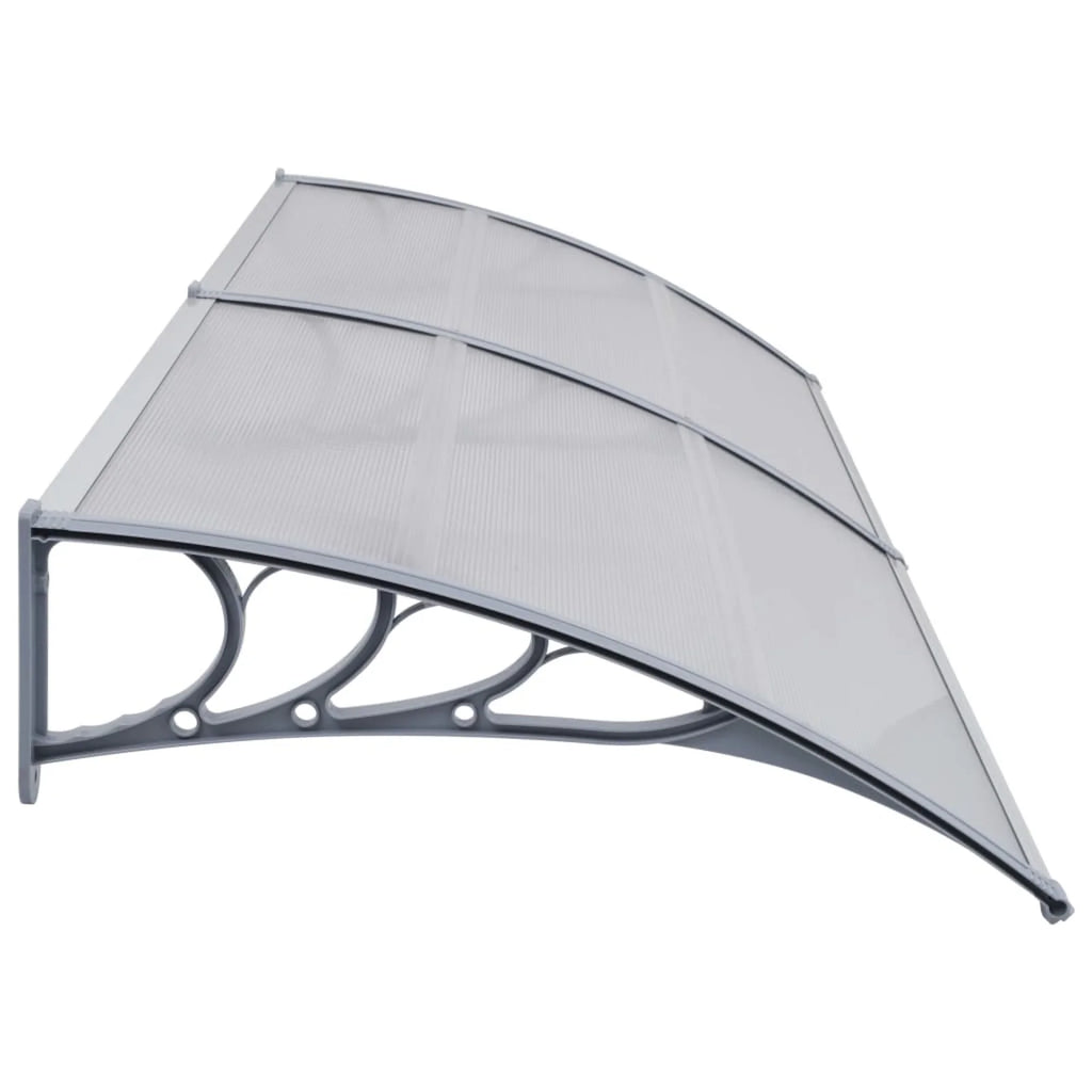 Door Canopy Gray 118.1"x39.4" PC P409381