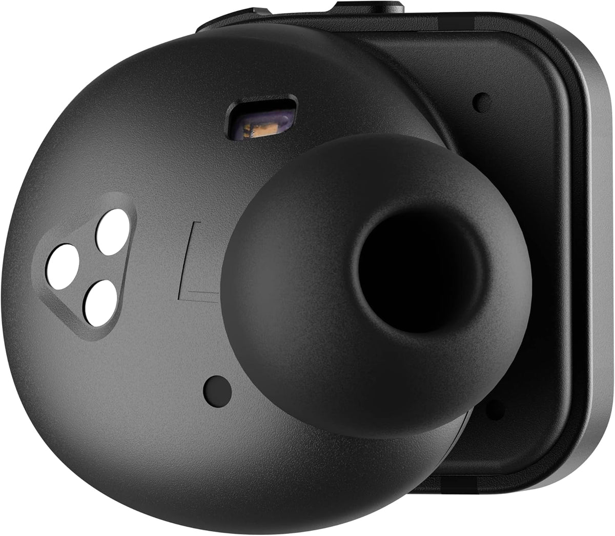 Blue Sapphire Glass Black Case Noise-Cancelling True Wireless Earphones O541