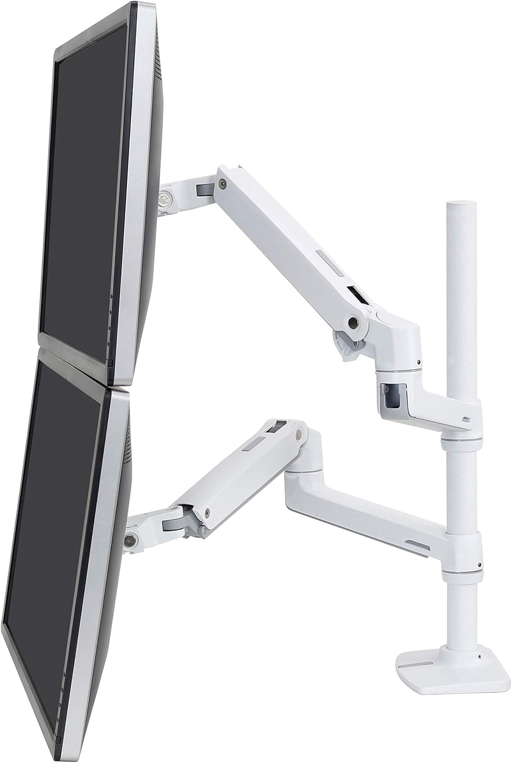 Polished Aluminum Dual Monitor Arm H30493
