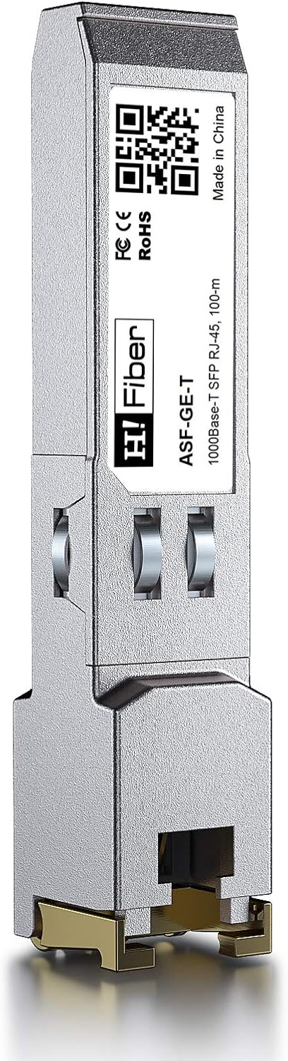 10Gb SFP+ RJ45 Transceiver, 10Gbase-T Copper Module, Cat6a/Cat7, 30m, Pack of 2 P171557