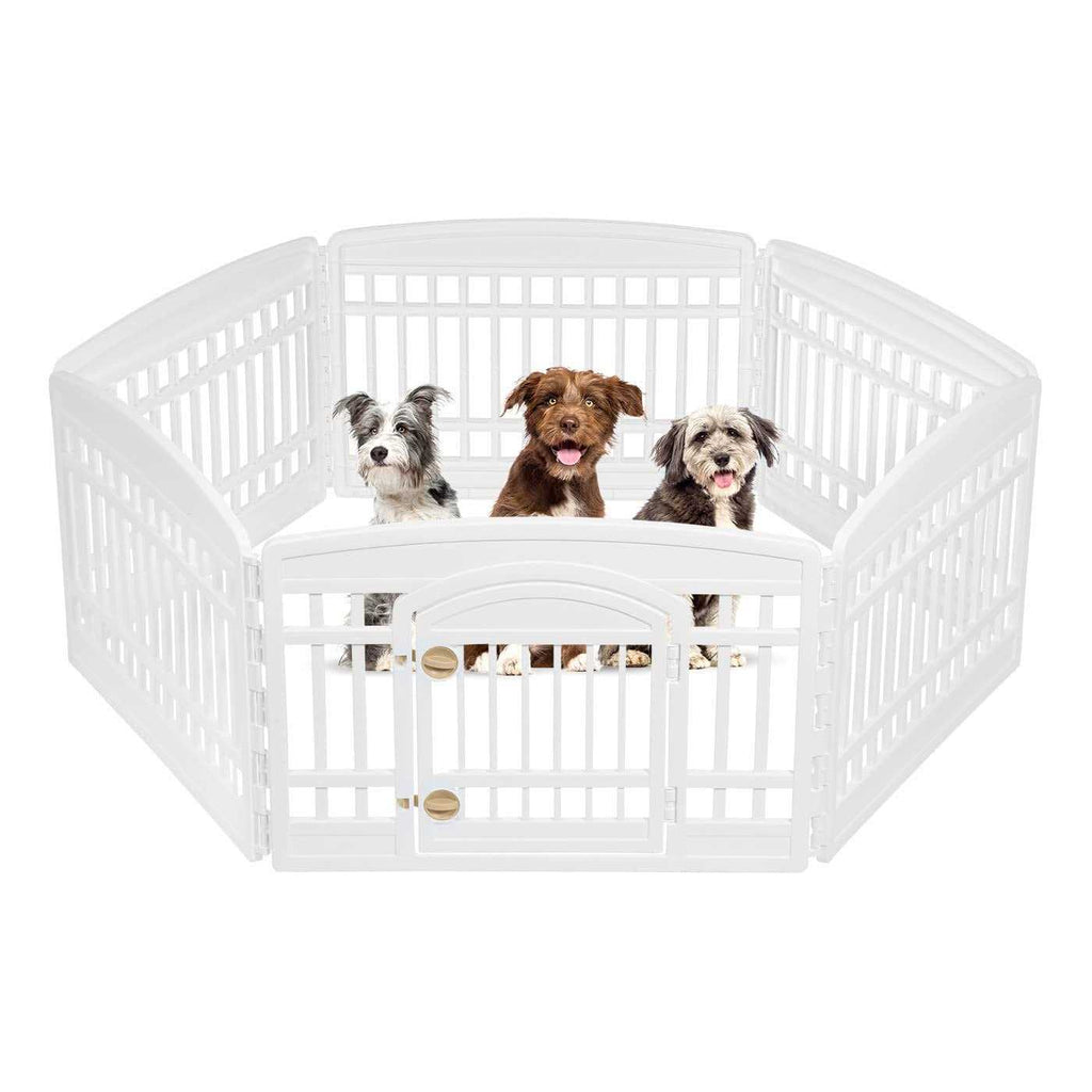 6 Panel Pet Playpen with Door M128930