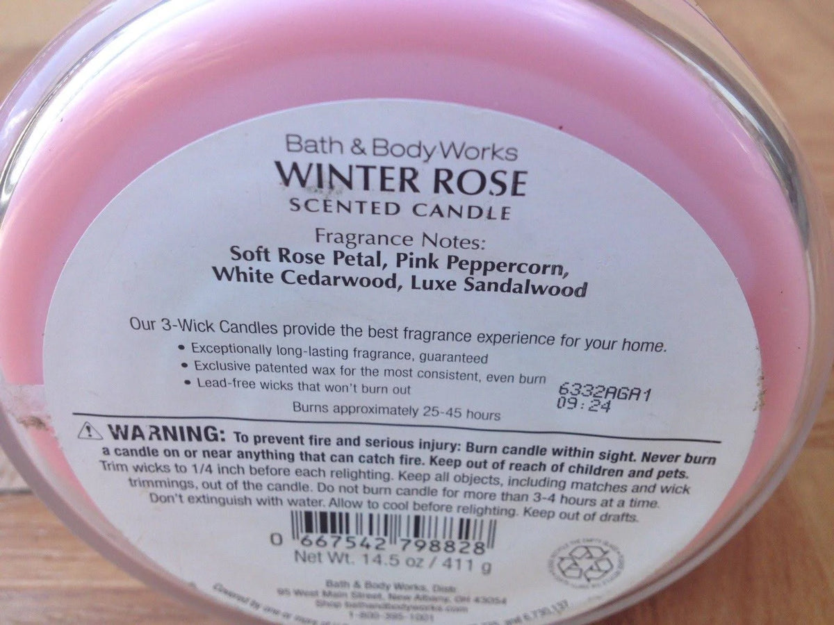 3-Wick Candle V9720