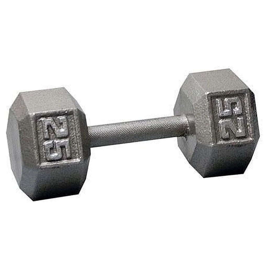Cast Iron Hex Dumbbells 80 lb N966