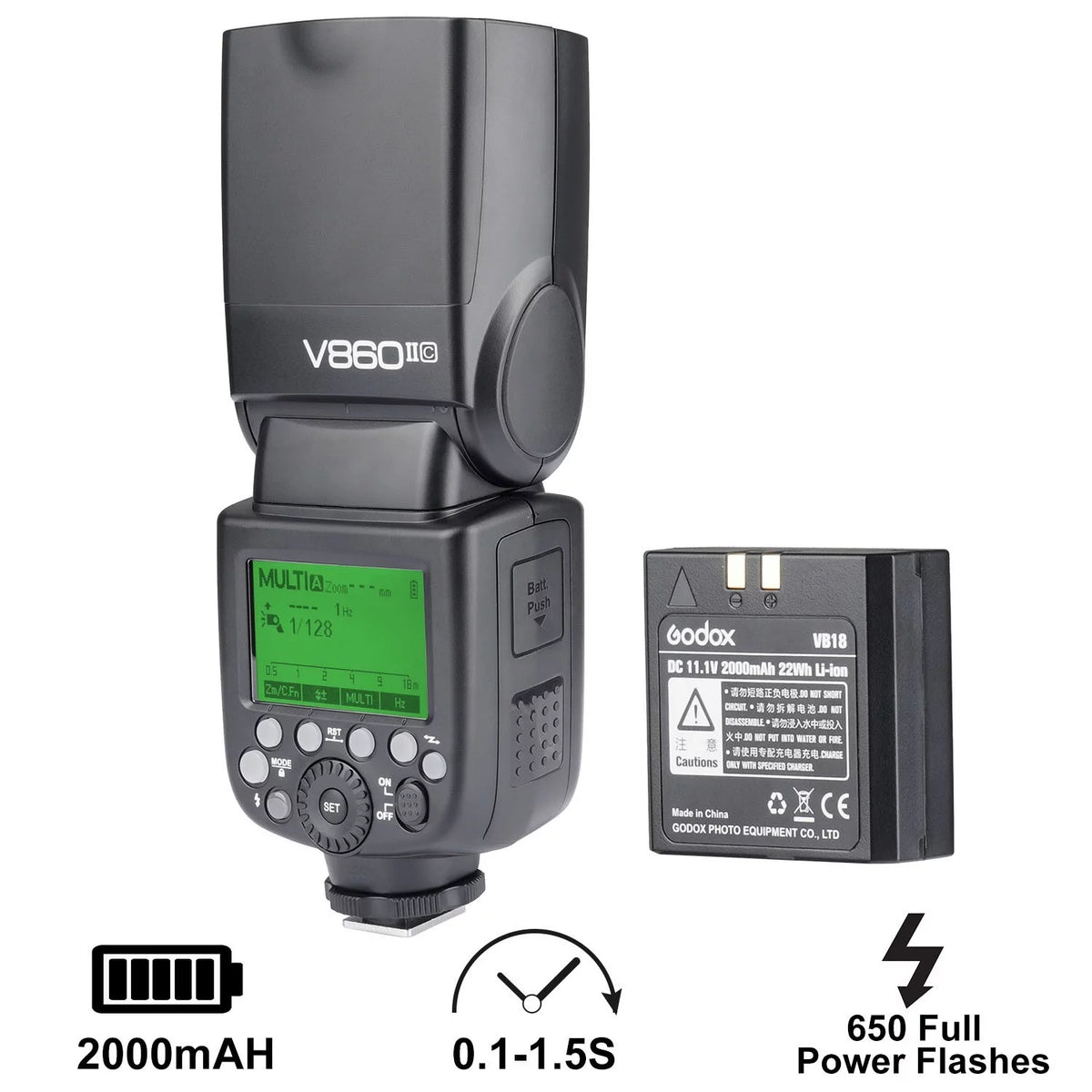 Camera Flash Speedlite with Color Filters & Diffuser U92483
