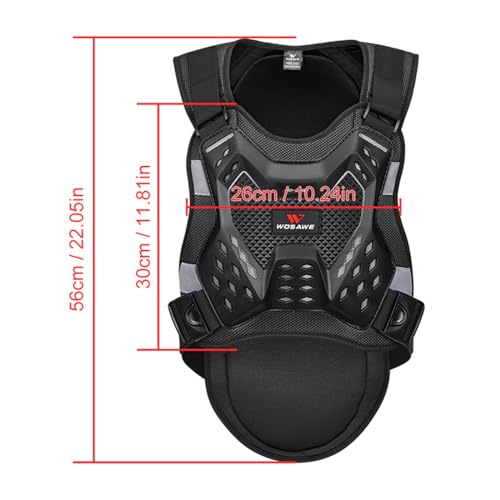 Adult Protective Armor Chest Spine Protector Vest K44666