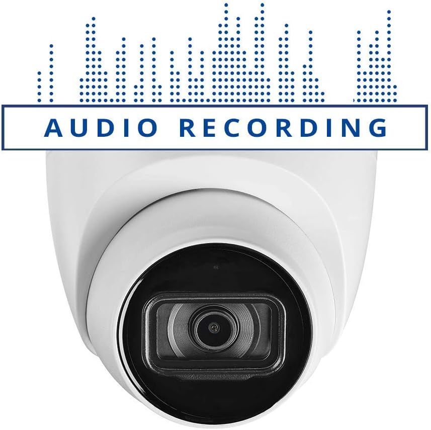 4K Ultra HD PoE Indoor/Outdoor Dome Security Camera F30144