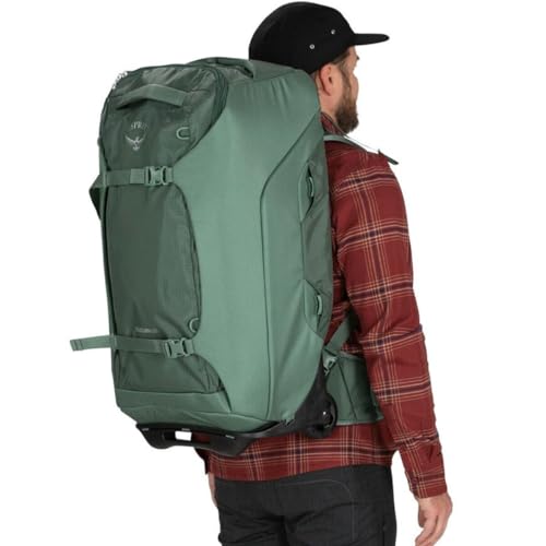Koseret Green 45L Wheeled Travel Backpack V7293