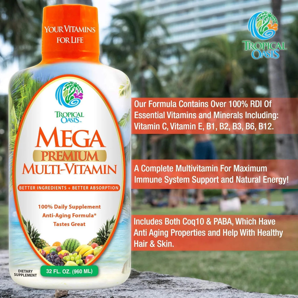 Mega Multi-Vitamin 32 fl oz Liq K5997