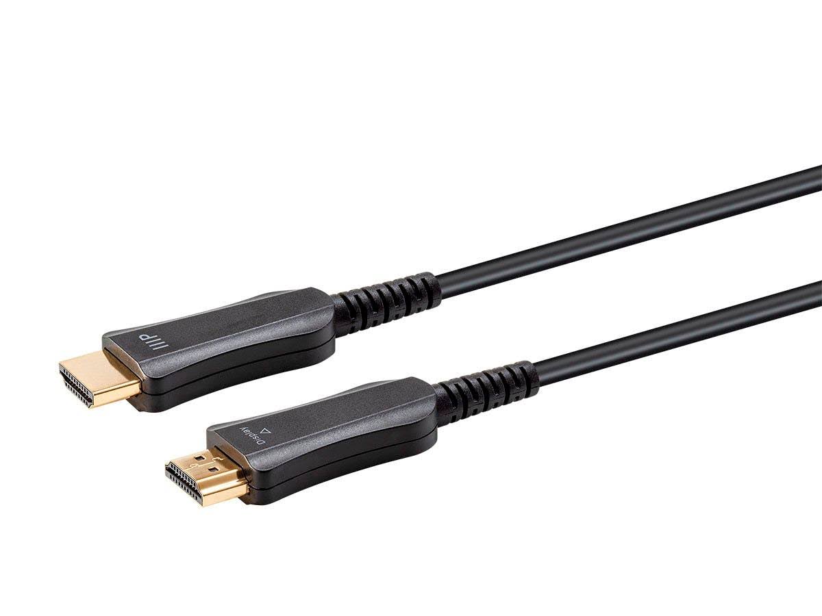 Black 30 Feet Fiber Optic HDMI Cable D944