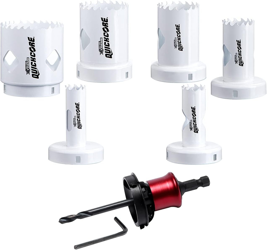 20 Pc Bi-Metal Hole Saw Kit with Arbor R572