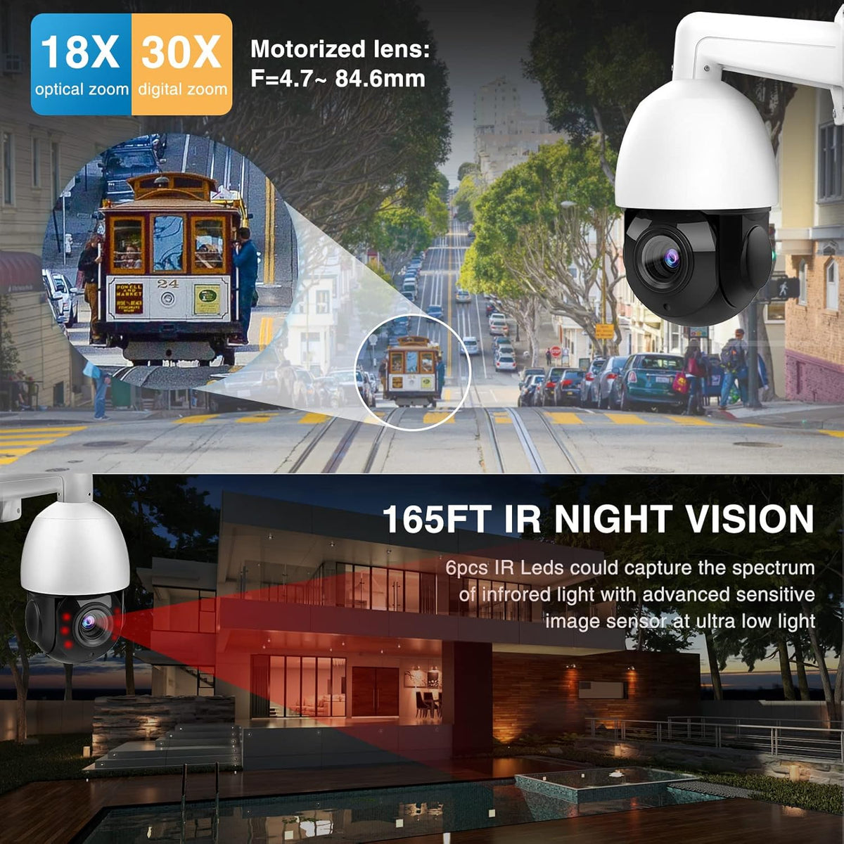 8MP UltraHD 4K PoE IP Camera Bullet S6942