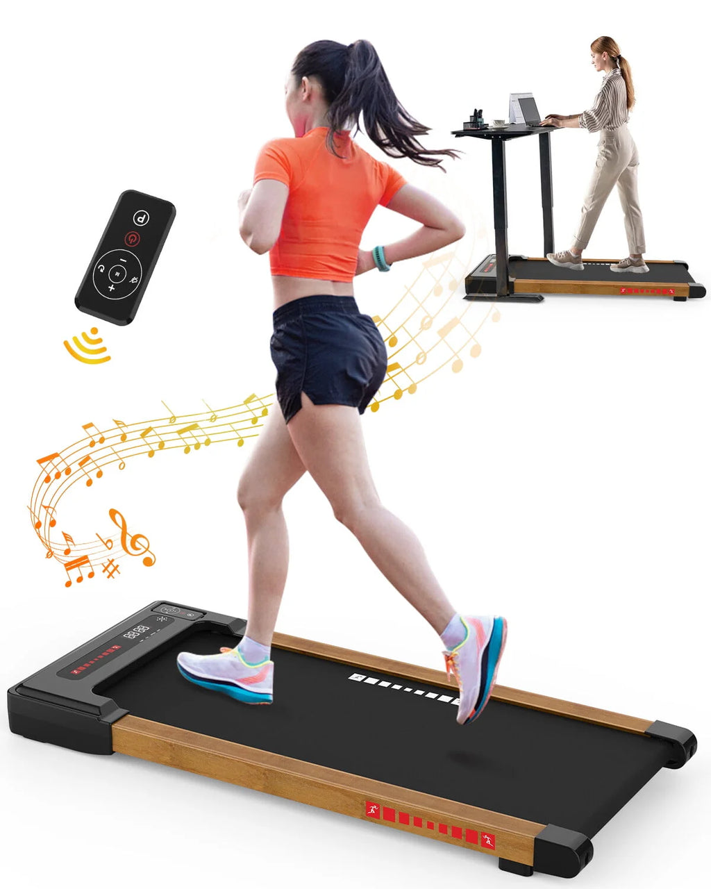 2.5HP Under Desk Electric Treadmill Y47196