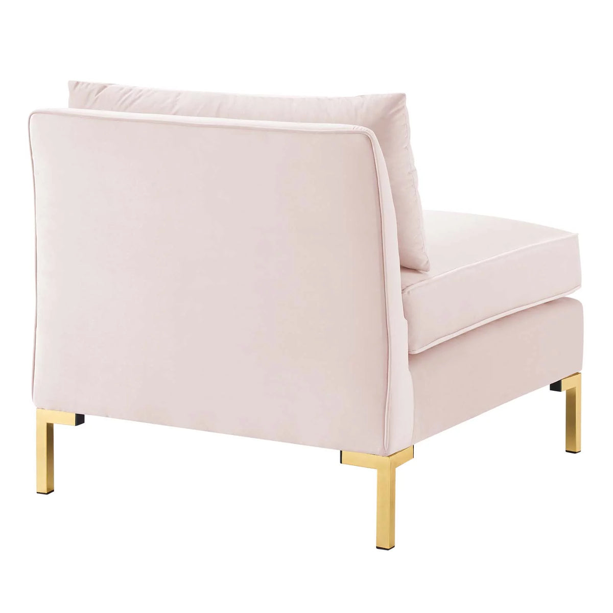 Pink Performance Velvet 6-Piece Sectional Sofa S949878